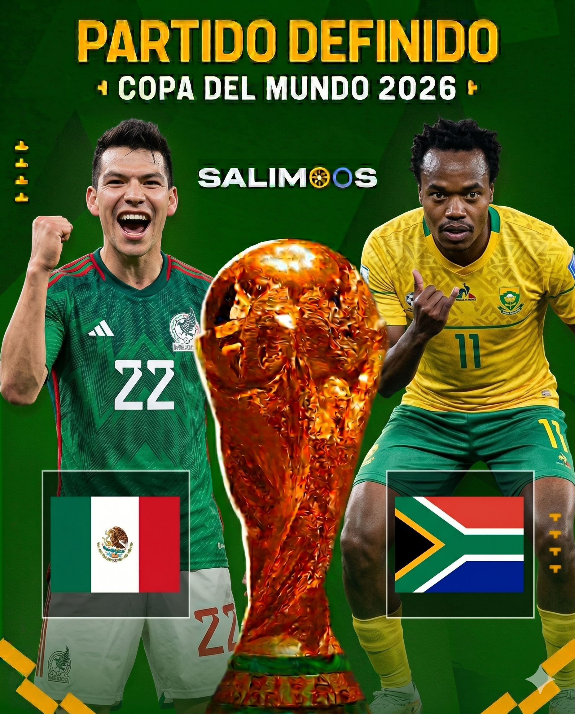 Tarde de Mundial — México vs Sudáfrica