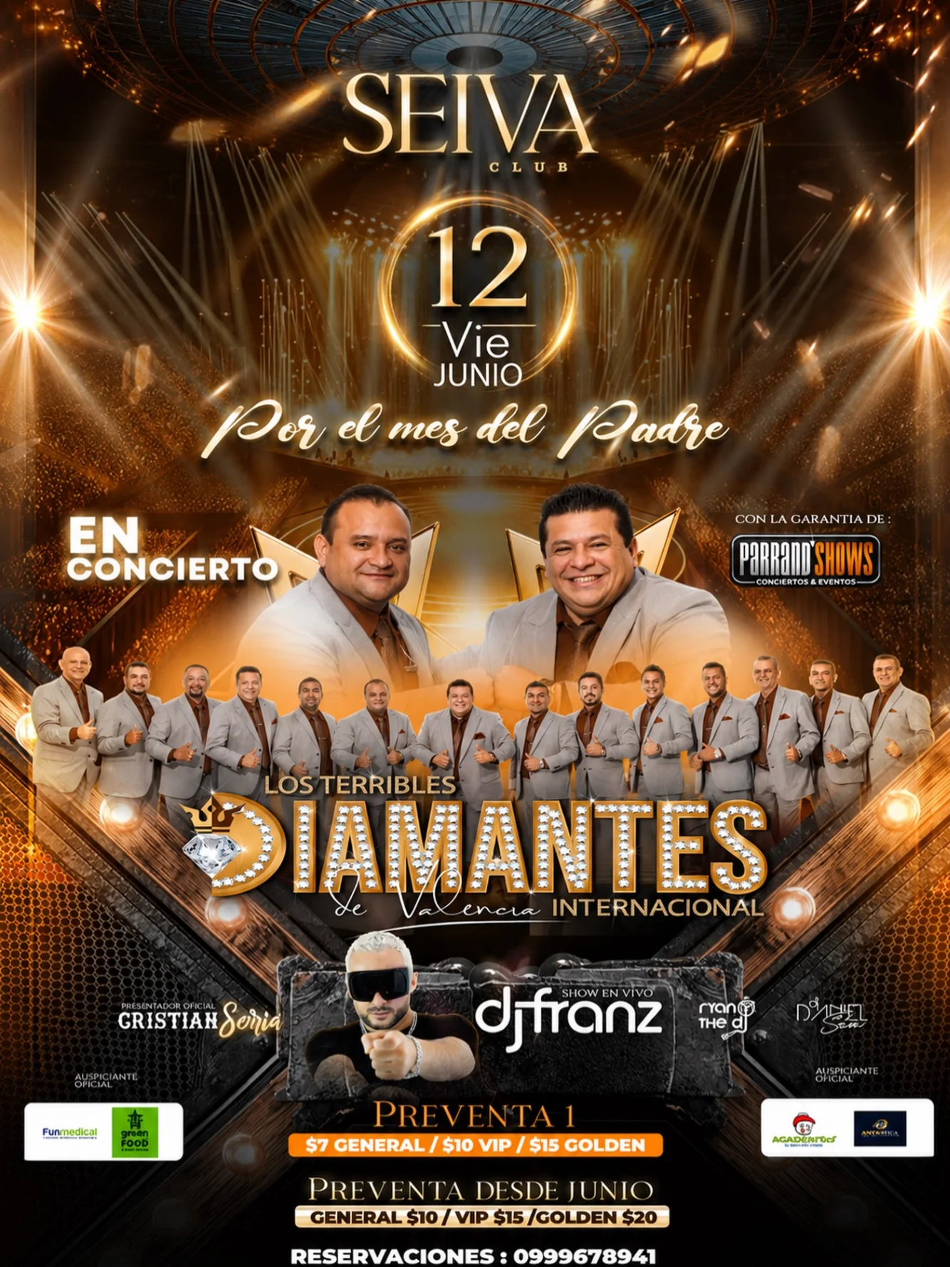 Noche Inolvidable con Los Terribles Diamantes de Valencia
